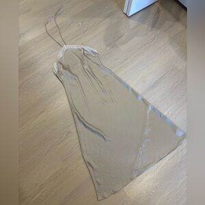 Aritzia Tan Dress